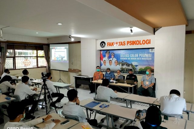 Gandeng Psikologi UNM, PDAM Makassar Gelar Tes Terhadap Calon Pegawai Selama Dua Hari